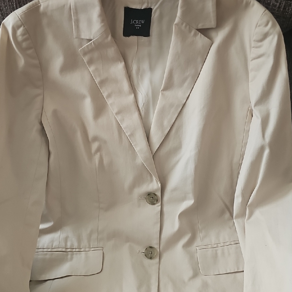 J. Crew Women's Cream Blazer